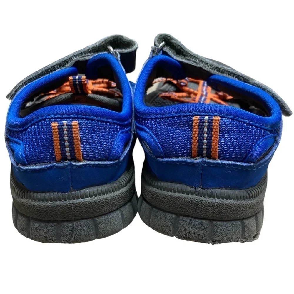 Oshkosh B’gosh Blue Orange Closed Toe Water Shoes Size 9